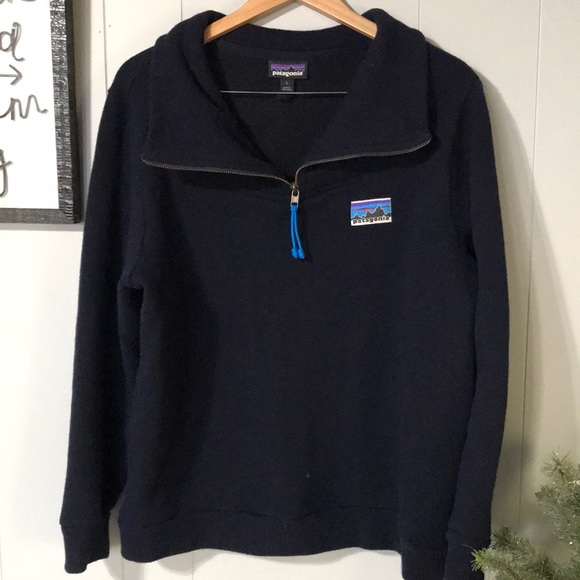 Patagonia Jackets & Blazers - Patagonia woman’s jacket half zip wool/ fleece size large